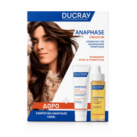 Ducray Promo Creastim Reactiv Anti-Hair Loss Lotion 60ml & ΔΩΡΟ Anaphase Σαμπουάν 100ml